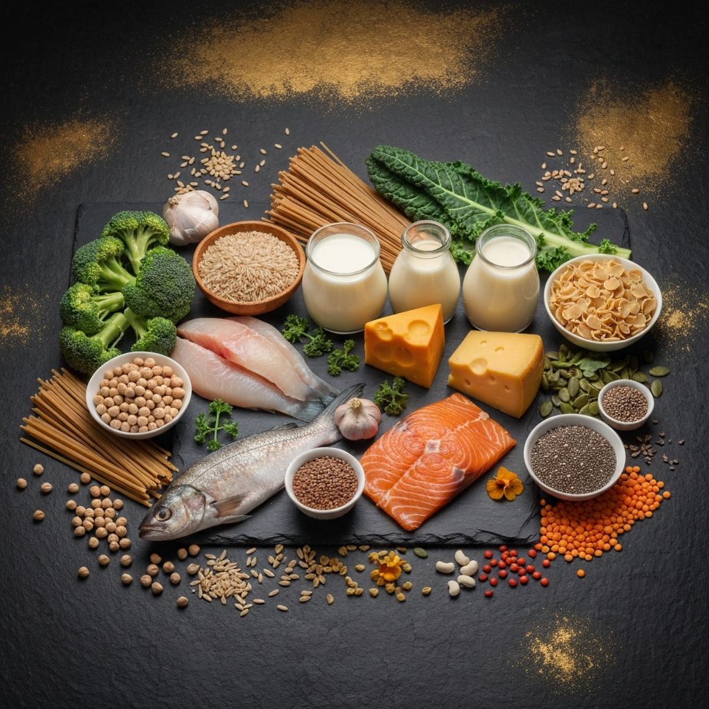 Minerals in British foods